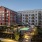 the lodge pool and courtyard area