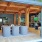 indoor outdoor lounge at the lodge